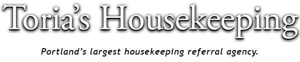 Toria's Housekeeping Logo
